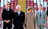 Royal Visit Wrexham FC for Leader