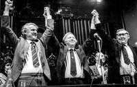 Peter Heathfield, Arthur Scargill and Mick McGahey 1984