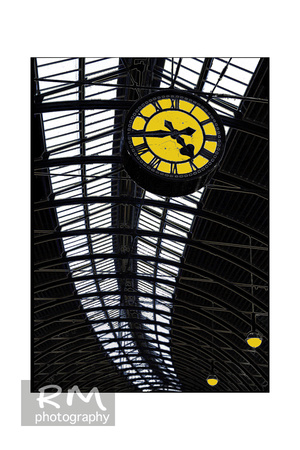 Newcastle Central Railway Station digital art print 2019